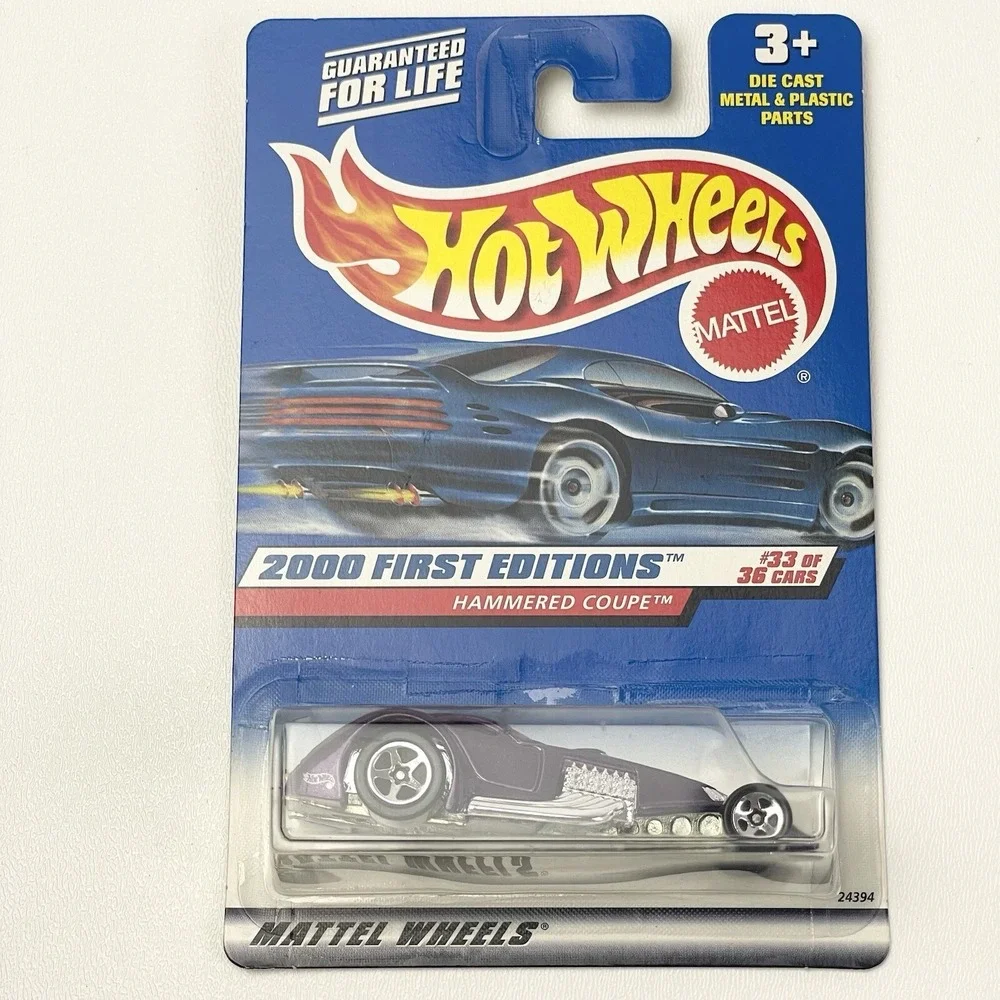 Hot Wheels 2000 First Editions Hammered Coupe 33 Of 36 Mattel Wheels